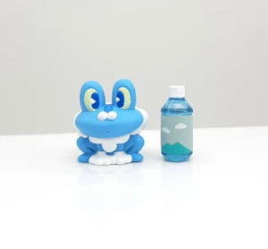 Pokemon Center fresh water series Froakie gacha mini figure toy Japan set 1" - Picture 1 of 2