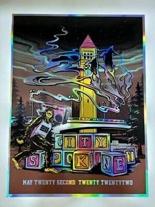 311 Poster SPOKANE FOIL Num #/50 5/22/2022 OFFICIAL Print Knitting Factory - Picture 1 of 13