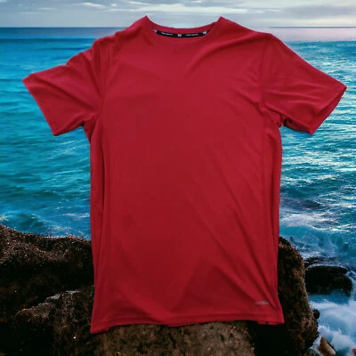 Мужская футболка Tek Gear сухой Tek размер XS короткий рукав футболка красный легкий - Изображение 1 из 4