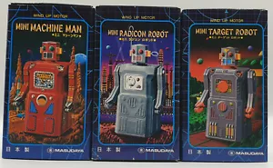 ROBOTS : MINI RADICON ROBOT, MINI MACHINE MAN & MINI TARGET ROBOTS BY MASADAYA - Picture 1 of 10