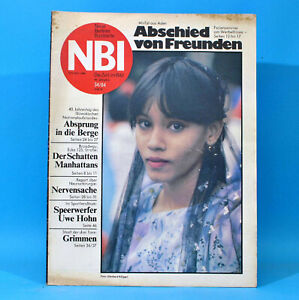 DDR NBI 34 1984 Uwe Hohn Leichtathletik Pionierrepublik New York Grimmen Buch P