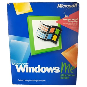 Windows Millennium Edition Operating System Disc With Box Manual and Key - Picture 1 of 10