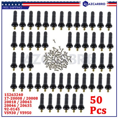 Potencias de válvula TPMS 50 PIEZAS para Suzuki Forenza Reno 2007-2008 / 2012-2015 Volvo XC90 Foto 1 de 4