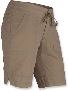 MARMOT Lexi UPF Sun COTTON Nylon SURF Board SWIM Long HIKING SHORTS Women size 4 - Picture 1 of 1