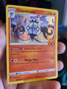 Kronleuchter 33/192 HOLO Pokemon Trick or Trade Halloween Pack frisch RAR - Bild 1 von 6