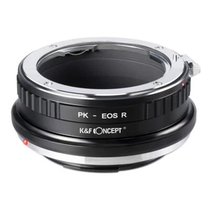K&F Concept Adapter Ring for Pentax K PK Lens to Canon EOS R Camera RF R5 R6 - Picture 1 of 6