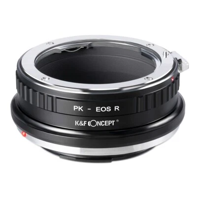 K&F Concept  Adapter Ring for Pentax K PK Lens to Canon EOS R Camera RF R5 R6 - Image 1 of 4