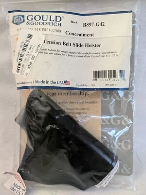 NEW GOULD  & GOODRICH B897-G42 RH TENSION BELT SLIDER GLOCK SCCY KAHR RUGER - Image 1 of 4