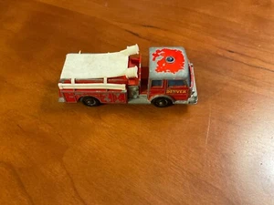Lesney Matchbox Series No. 29 Fire Pumper Truck "Denver" Red England 1960's - Picture 1 of 9