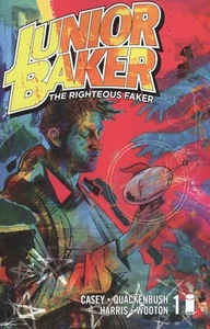 FUNDA JUNIOR PANAKER THE JUSTS FAKER #1 A RYAN QUACKENBUSH IMAGEN HOHC - Imagen 1 de 1