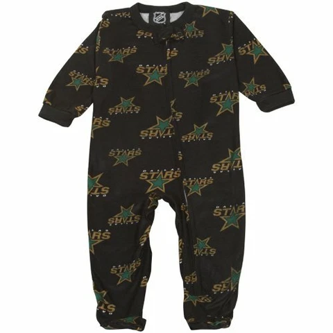 Dallas Stars Infant Baby Coverall Sleeper Logos Pajamas Cover