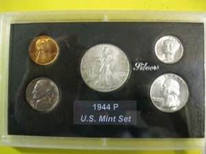 1944 P US neuwertig Set brillant unzirkuliert!   - Bild 1 von 12