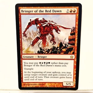 BRINGER OF THE RED DAWN --- MTG -- FIFTH DAWN --- NM - Foto 1 di 1