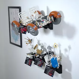 Supporto da parete per LEGO Technic NASA Apollo Lunar 42182 design stampato in 3D durevole - Foto 1 di 9