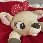 Rudolph the Red Nosed Reindeer Clarice Lovey Babys 1st Christmas Blanket