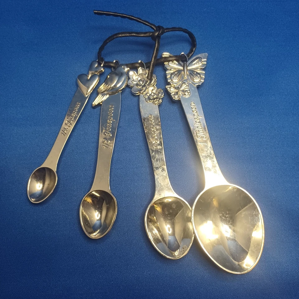 The Pioneer Woman Cowboy Rustic Metal Figural Butterfly Flower Measuring Spoons - Image 1 of 1