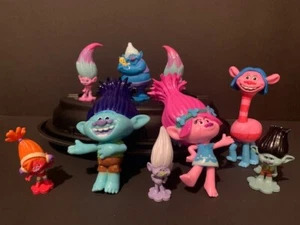 Dreamworks Hasbro 2015 Trolls The Movie Dolls Mixed Lot Of  9 - Picture 1 of 5