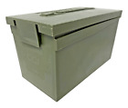 Vintage CCI Plastic Army Green EMPTY Ammo Can - Made In USA - Collectible RARE