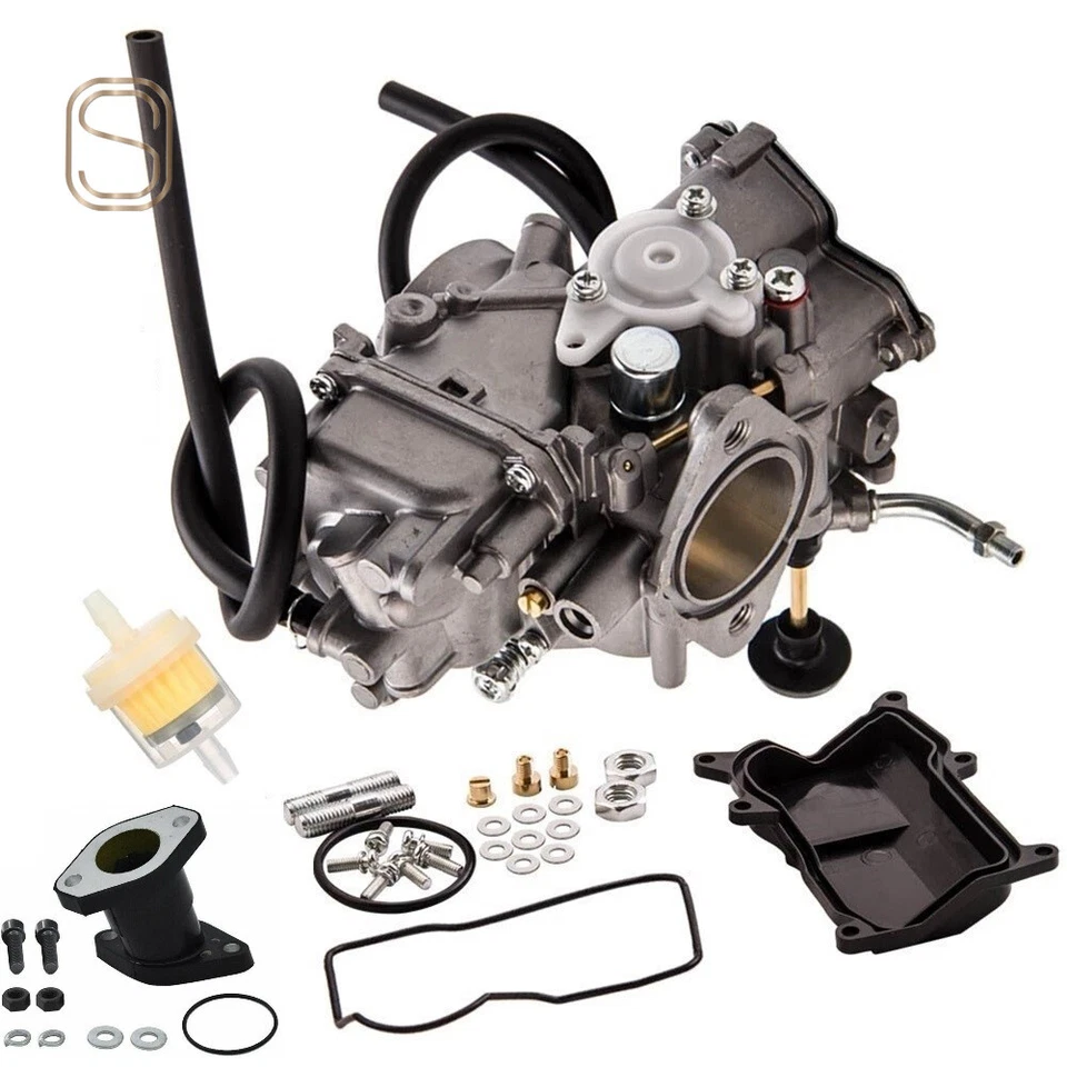 Bota de carburador y colector de admisión para Yamaha Kodiak 400 YFM400FW 1993-1998 4x4 Foto 1 de 4