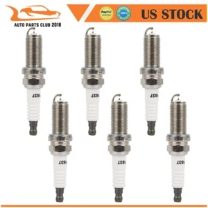 6Pcs Iridium Spark Plugs For Kia Rondo Magentis 2007-2010 2.7L Borrego 2009 3.8L - Picture 1 of 6