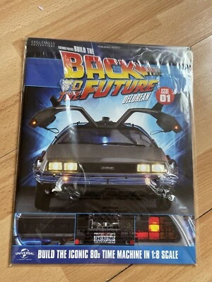 EAGLEMOSS BUILD THE BACK TO THE FUTURE DELOREAN ISSUE 01 SEALED magazine ONLY - Image 1 of 4