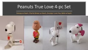 Erdnüsse - TRUE LOVE 4-teiliges Set Vinylfiguren von Schleich - Bild 1 von 6