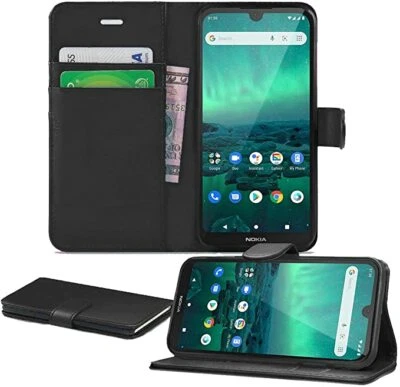 Case For Nokia 1.3 Wallet Flip PU Leather Stand Card Slot Pouch Phone Cover - Image 1 of 2