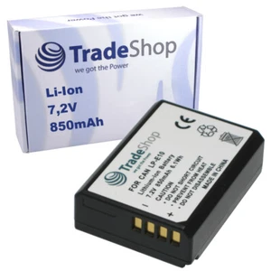 Bateria 7,2V 850mAh zastępuje Canon LP-E10 do EOS 1100D 1200D 1300D 2000D 4000D - Zdjęcie 1 z 1