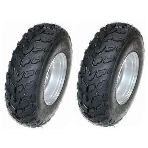 2X 21X7 - 10 inch Front Wheel Rim Tyre Tire 200c 250cc Quad Dirt Bike ATV Buggy - Picture 1 of 7