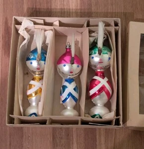 Originalkarton 3 Polen mehrfarbig Soldat Weihnachtsschmuck - Bild 1 von 16