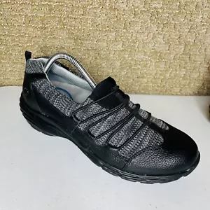 Scarpe Nurse Mates allineate antiscivolo comode da lavoro nere elasticizzate donna 10 M - Foto 1 di 9
