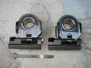 PAIR Garhauer HD GENOA TRACK LEAD BLOCKS-1 In Track- LG LINE UNUSED GEMS !! - Picture 1 of 23