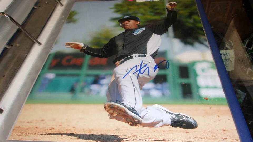Foto firmada por Anthony Gose Toronto Blue Jays 8x10 certificado de autenticidad  Foto 1 de 1