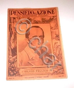 Risorgimento Rivista Pensiero e Azione n. 3 ed. 1929 Silvio Pellico - Imagen 1 de 1