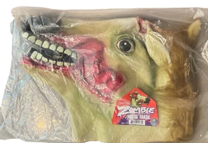 NEW Archie McPhee Zombie Horse Mask - Halloween Dress up Adult Mask - Picture 1 of 3
