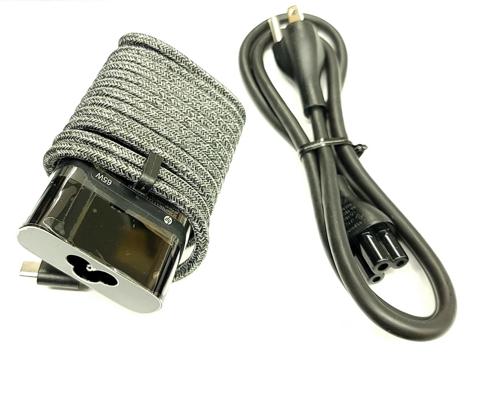 New Genuine 65W USB C AC Charger For HP OmniBook X Flip 16-be0003dx B73U4UA#ABA - Image 1 of 4