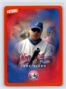 JOSE VIDRO 2003 Upper Deck Victory ORANGE Parallel #50 Montreal Expos - Picture 1 of 2