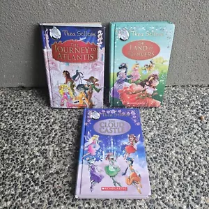 Scholastic - Thea Stilton books X3 Hard Cover ,ex Library good condition - Picture 1 of 12