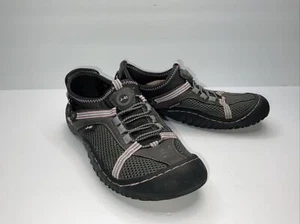 Jeep J-41 Womens Grey/Pink Tahoe Sz 7 Mesh Vegan Upper Water Ready Walking Shoes - Picture 1 of 9