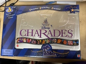 Wonderful World Of Disney CHARADES Game Metal Tin 1999⭐NEW⭐Vintage (See Photos) - Picture 1 of 4