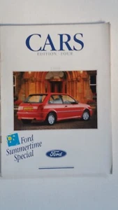 Ford Cars Brochure - July / Sept 1990 Edition Four (132 pgs) - FA221 / 145 - Picture 1 of 2