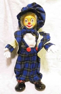 große Clown Puppe Sammlerpuppe - Bild 1 von 4