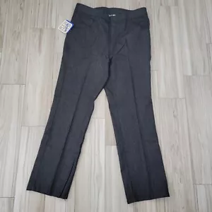 Pants Mens 38 X 30 Burlington Stretch Denim Jeans Vintage USA Made Dark Wash - Picture 1 of 4