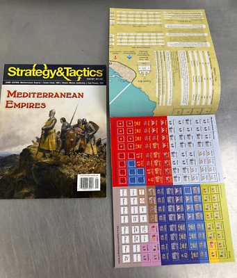Strategy & Tactics Magazine #330 Mediterranean Empires Decision Games Unpunched - Image 1 of 4