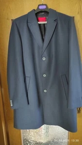 Mantel HUGO Boss Herren Gr. 54 Navyblau - Bild 1 von 7