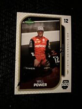 2024 Parkside Indy Car Trading Card Indianapolis 500 Signed Will Power