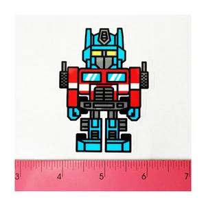 Skateboard Fenster Stoßstange PVC Laptop Klar Aufkleber Sticker-Autobots Optimus Prime - Bild 1 von 1