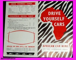 PB081 - LOCATION RENT CARS SOUTH AFRICA - Picture 1 of 1