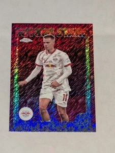 2024-25 Topps Chrome Arthur Vermeeren #135 Magenta Simmer - Picture 1 of 3