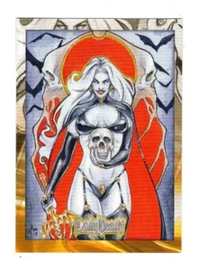 2016 5FINITY Vintage Lady Death Icon Promo Karte LD4 - Bild 1 von 1